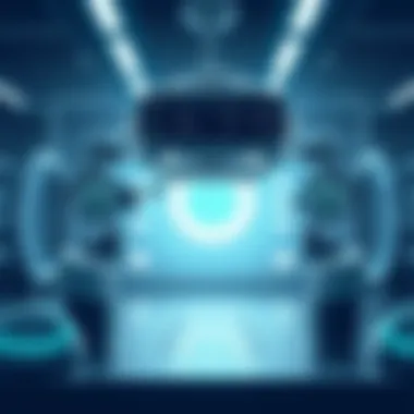 Futuristic concept of Oculus technology shaping digital interactions