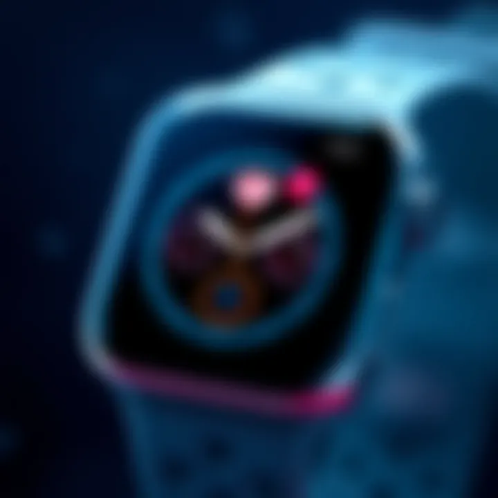 Close-up on health tracking capabilities of Apple Watch