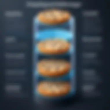 Graph showcasing the performance impact of cookie storage on system efficiency.