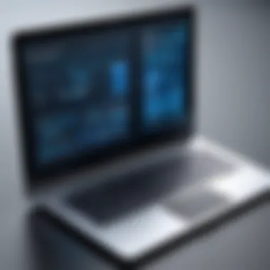 Compatibility Features of Portable Screens Illustration of compatibility features with laptops