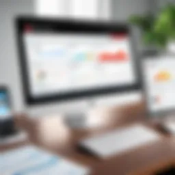 User interface of Quicken Tax Preparation Software showcasing dashboard features