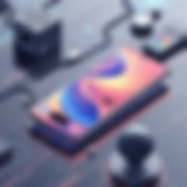 Samsung S52s 5G highlighting the sleek design