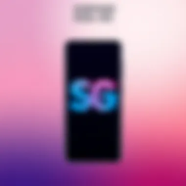 Samsung S52s 5G front view showcasing the display