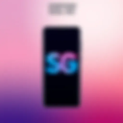 Samsung S52s 5G front view showcasing the display