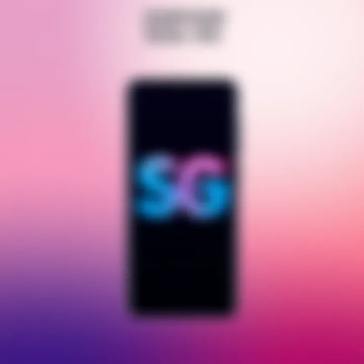 Samsung S52s 5G front view showcasing the display