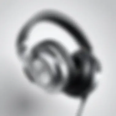 Headphones demonstrating effective noise cancellation technology