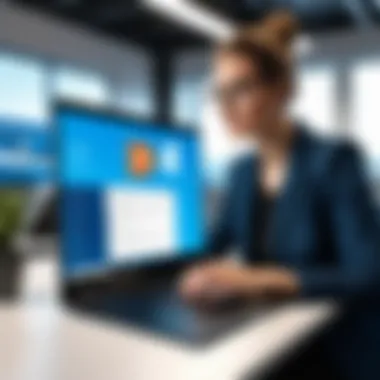 Using a Windows Laptop in a Collaborative Environment Professional using a Windows laptop in a collaborative environment