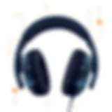 The innovative design of Sennheiser headphones showcasing their ergonomic features.