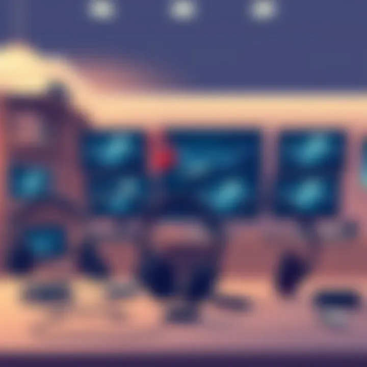 A variety of Sennheiser headphone models displayed in a contemporary setup.