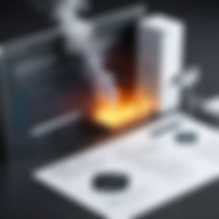A detailed infographic about smoke security system regulations