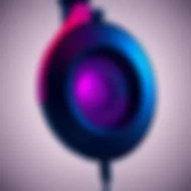 Exceptional Sound Quality Features of SteelSeries Arctis Pro Close-up of the sound quality features of the headset