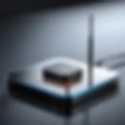 Mobile hotspot device with enhanced antenna