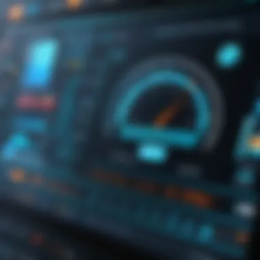 Visual Metrics of System Temperature Monitoring Graphical representation of system temperature monitoring metrics