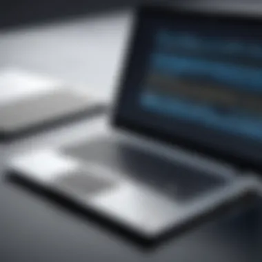 Historical evolution of notebook laptops showcasing various models over the years.