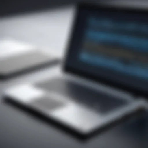 Historical evolution of notebook laptops showcasing various models over the years.