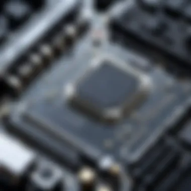 Detailed features of a premium gaming motherboard