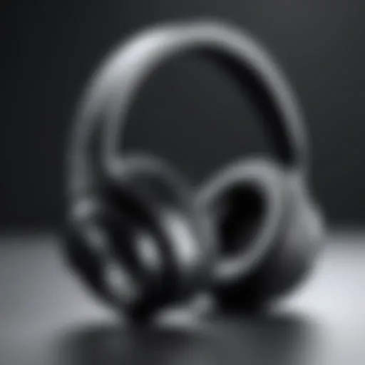 High-quality studio monitor headphones showcasing sleek design and comfort.