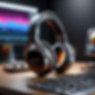 Testing Studio Monitor Headphones in Professional Settings Sound professionals testing headphones in a studio environment.