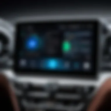 Overview of Android Auto features on a car display