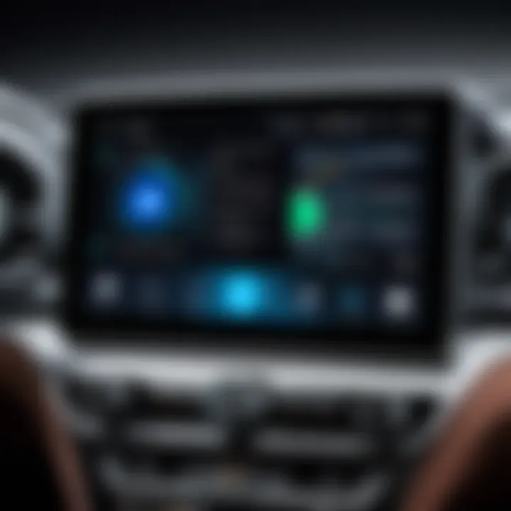 Overview of Android Auto features on a car display