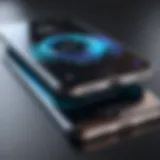 Conceptual representation of DNS changing on iPhone