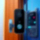 Modern Doorbell Camera Design Advanced doorbell camera system showcasing modern design