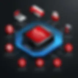 Visual representation of McAfee SafeKey functionalities