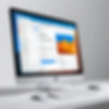Sleek Design of Outlook on Mac Interface of Outlook on Mac showcasing its sleek design