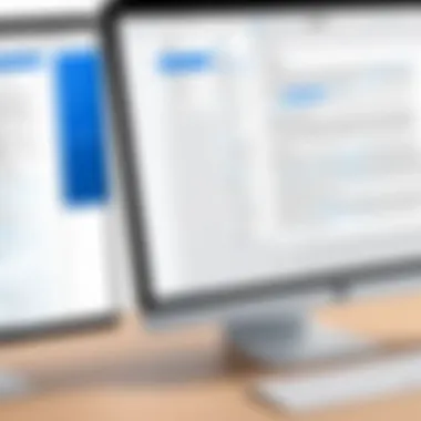 Seamless Functionality of MacOS and Outlook MacOS integration with Outlook displaying seamless functionality