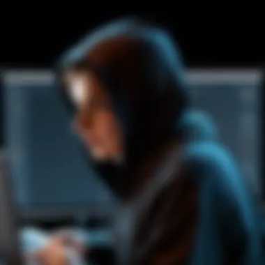 Ethical Dilemmas in Dark Browser Usage Illustration of ethical dilemmas faced by IT professionals