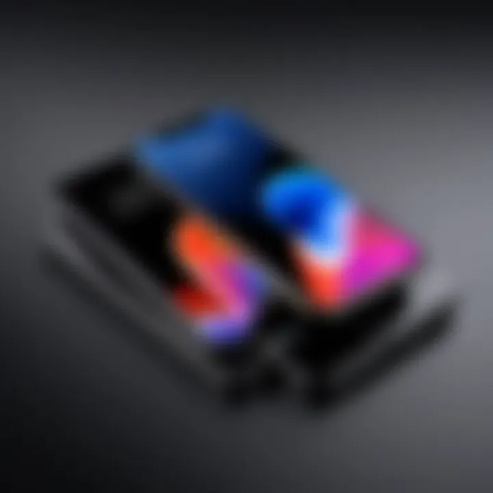 An illustration showcasing compatibility across various iPhone models