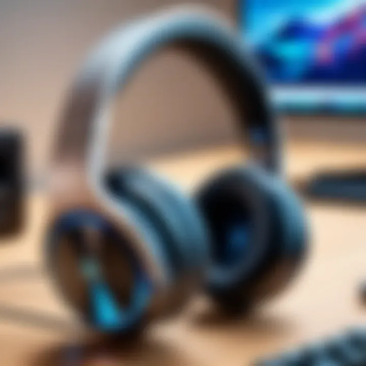 User testing Bluetooth gaming headsets