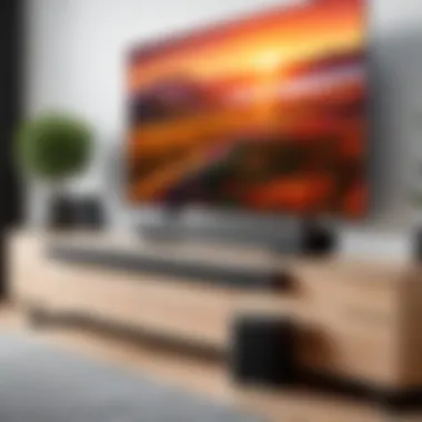 Vizio Sound Bar with Advanced Dolby Atmos Vizio Sound Bar showcasing Dolby Atmos technology