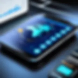 VoIP technology interface showcasing features