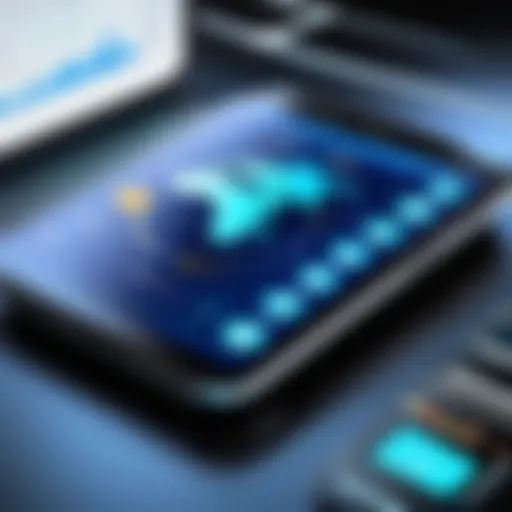 VoIP technology interface showcasing features