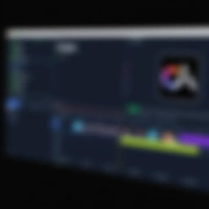 VSDC Free Video Editor interface showcasing the timeline feature