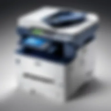 Xerox multifunction device showcasing advanced features