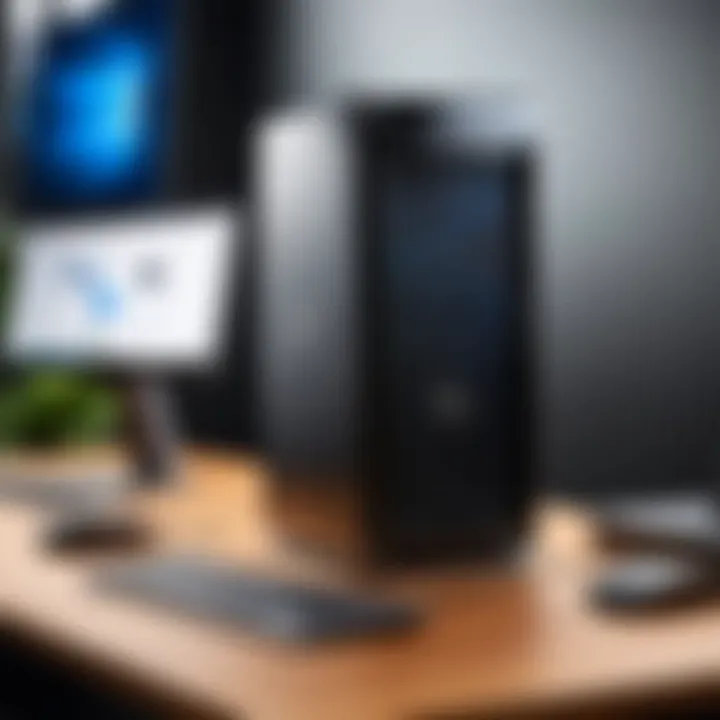 Dell XPS Desktop in a modern workspace